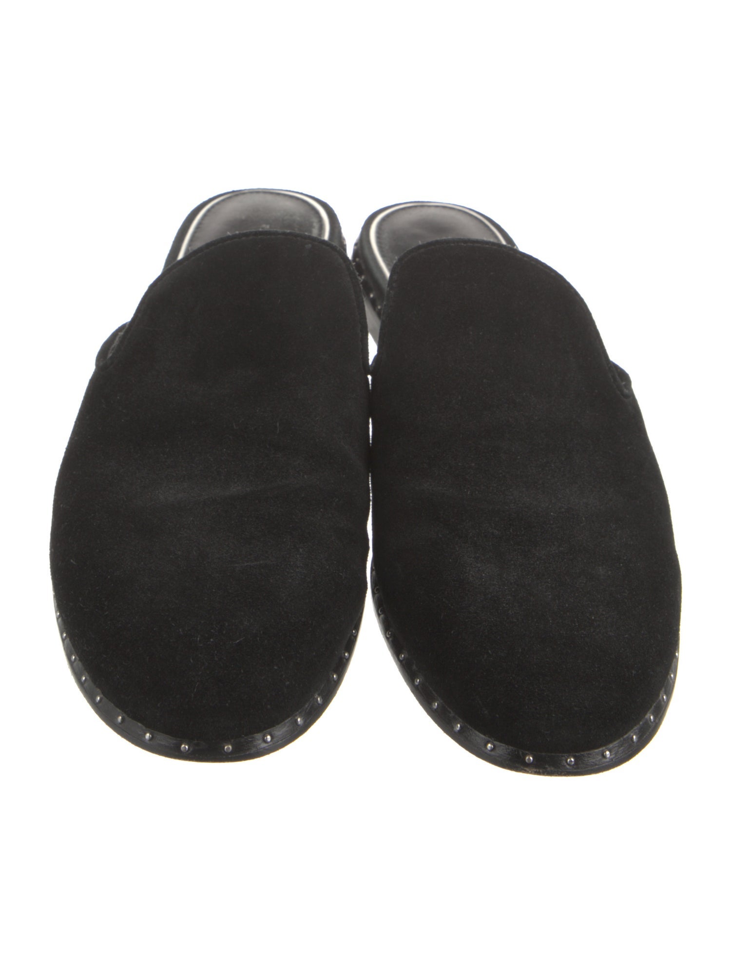 Rag & Bone Suede Studded Accents Mules